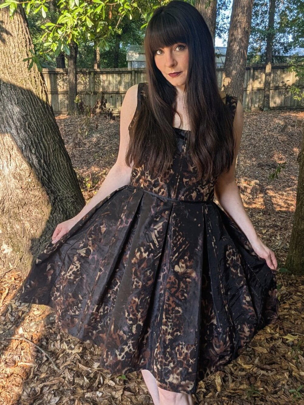 Muse mini dress cheetah print